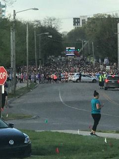 First half-marathon
